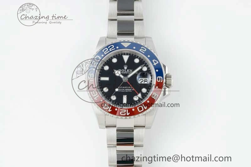 GMT Master II 126710 BLRO 904L SS NTF1:1 Best Edition on Oyster Bracelet VR3186 CHS