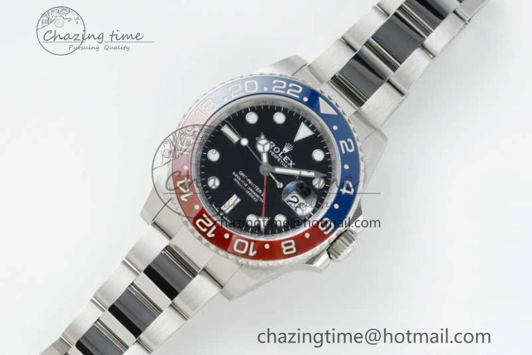 GMT Master II 126710 BLRO 904L SS NTF1:1 Best Edition on Oyster Bracelet VR3186 CHS