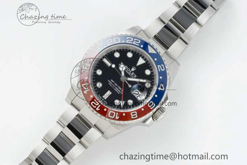 GMT Master II 126710 BLRO 904L SS NTF1:1 Best Edition on Oyster Bracelet VR3186 CHS