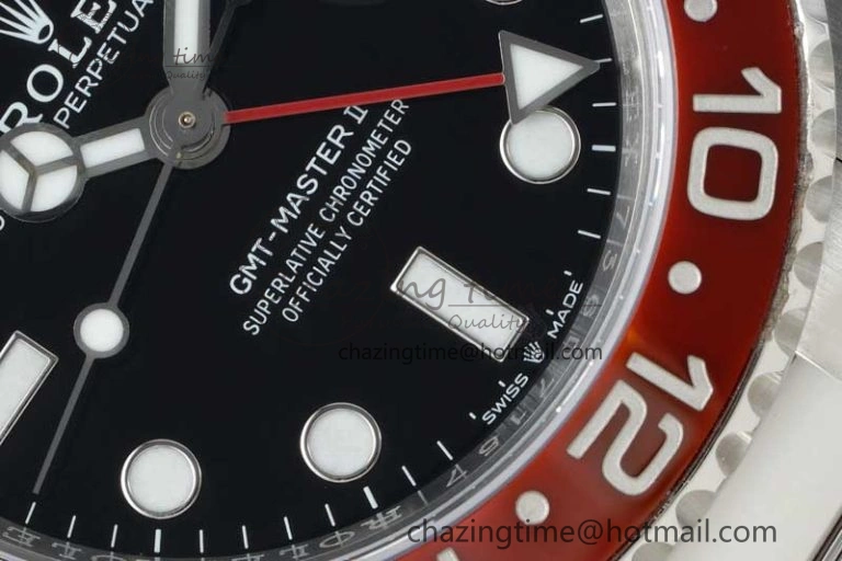GMT Master II 126710 BLRO 904L SS NTF1:1 Best Edition on Oyster Bracelet VR3186 CHS