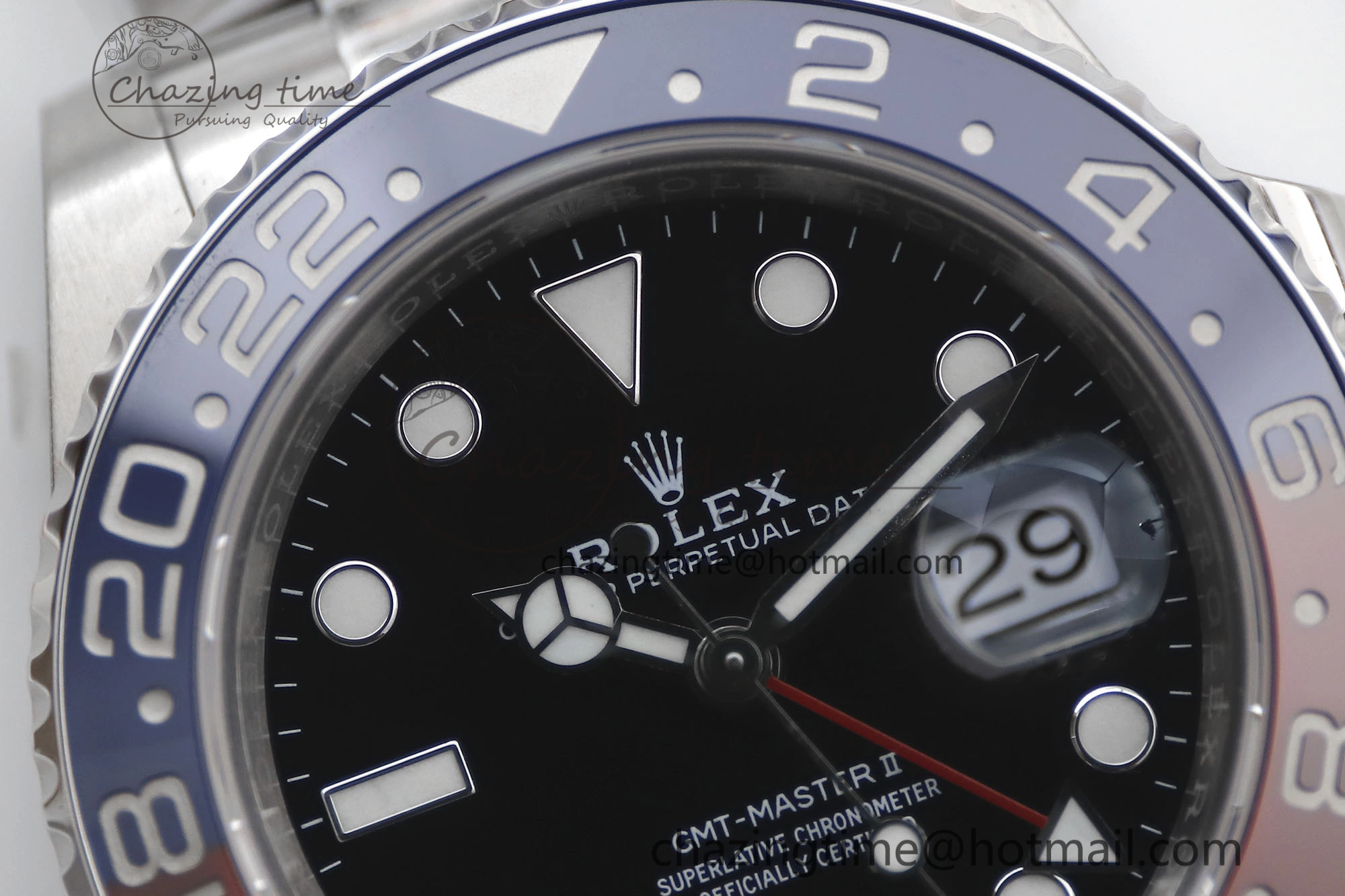 GMT Master II 126710 BLRO 904L SS TW+ Best Edition on Oyster Bracelet VR3285 CHS