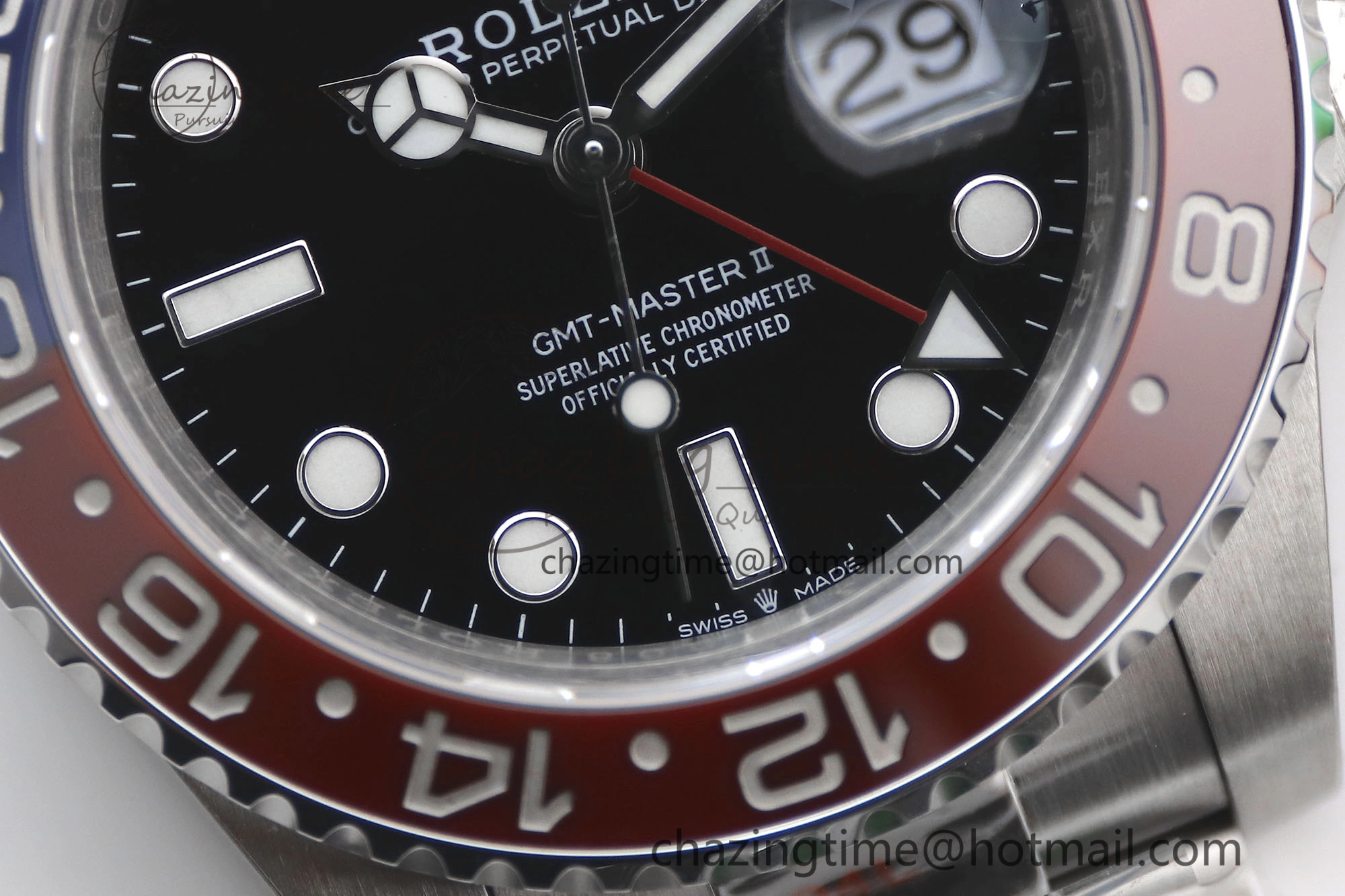 GMT Master II 126710 BLRO 904L SS TW+ Best Edition on Oyster Bracelet VR3285 CHS