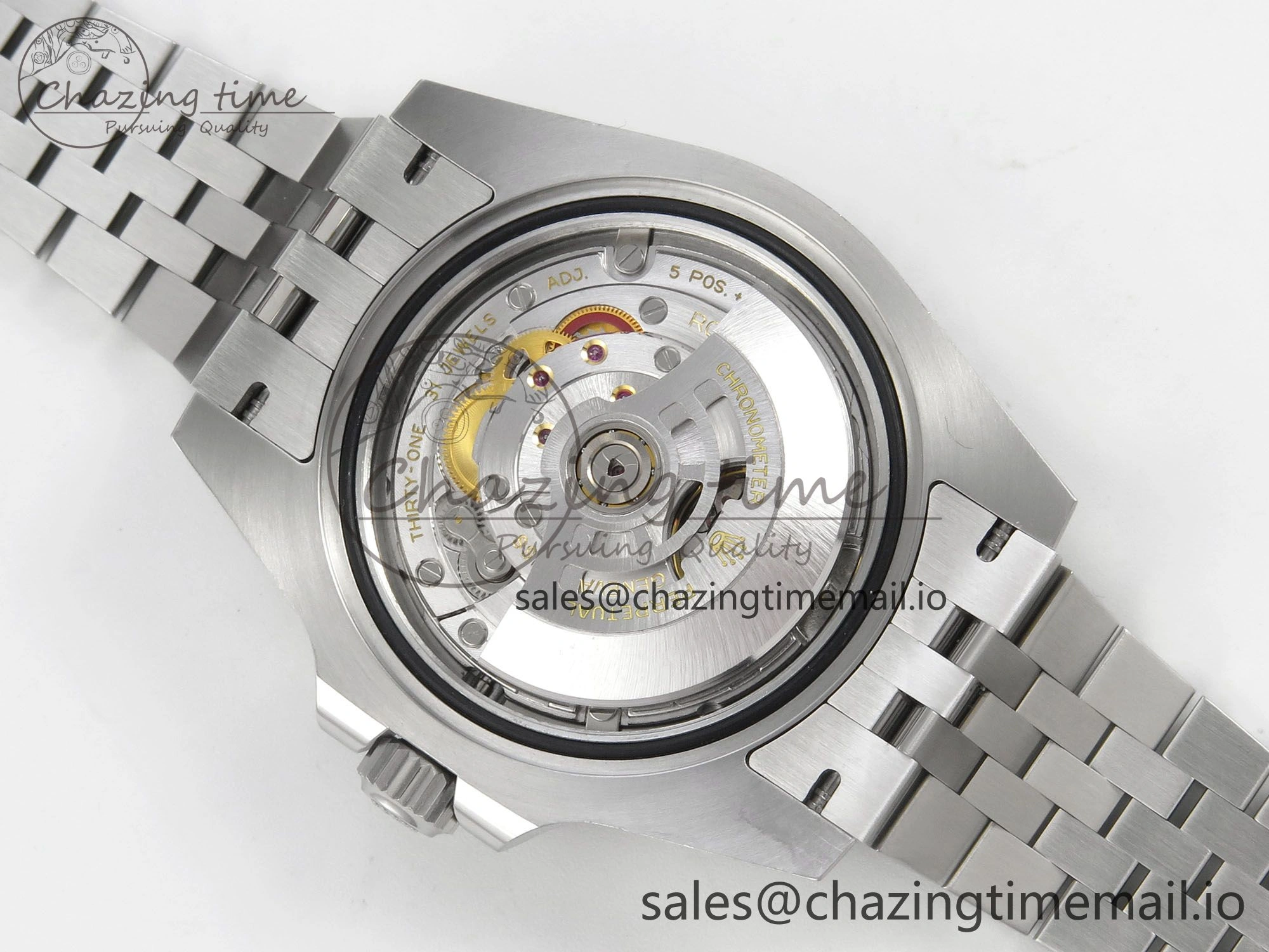 GMT-Master II 126710 BLRO 904L SS VSF 1:1 Best Edition Black Dial On Jubilee Bracelet DD3285 CHS V3