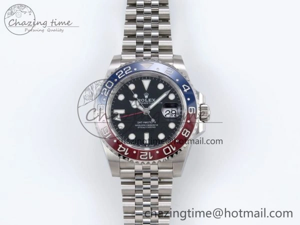 GMT-Master II 126710 BLRO 904L Steel VSF 1:1 Best Edition VR3285 (Correct Hand Stack)