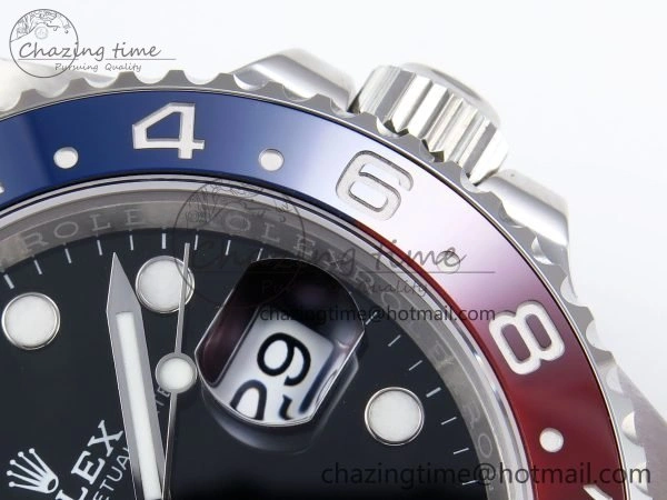 GMT-Master II 126710 BLRO 904L Steel VSF 1:1 Best Edition VR3285 (Correct Hand Stack)