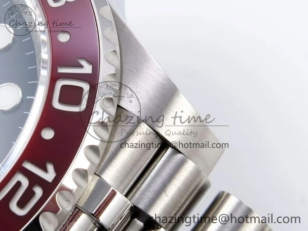 GMT-Master II 126710 BLRO 904L Steel VSF 1:1 Best Edition VR3285 (Correct Hand Stack)