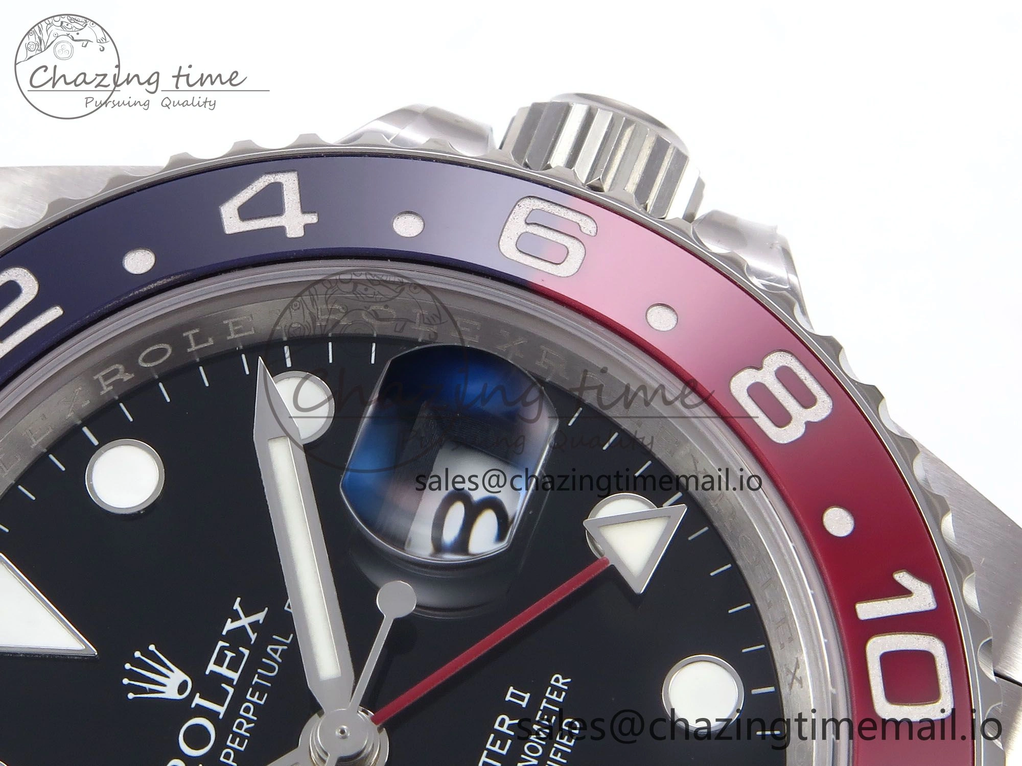 GMT-Master II 126710 BLRO 904L THBF 1:1 Best Edition on Jubilee Bracelet SH3285 CHS