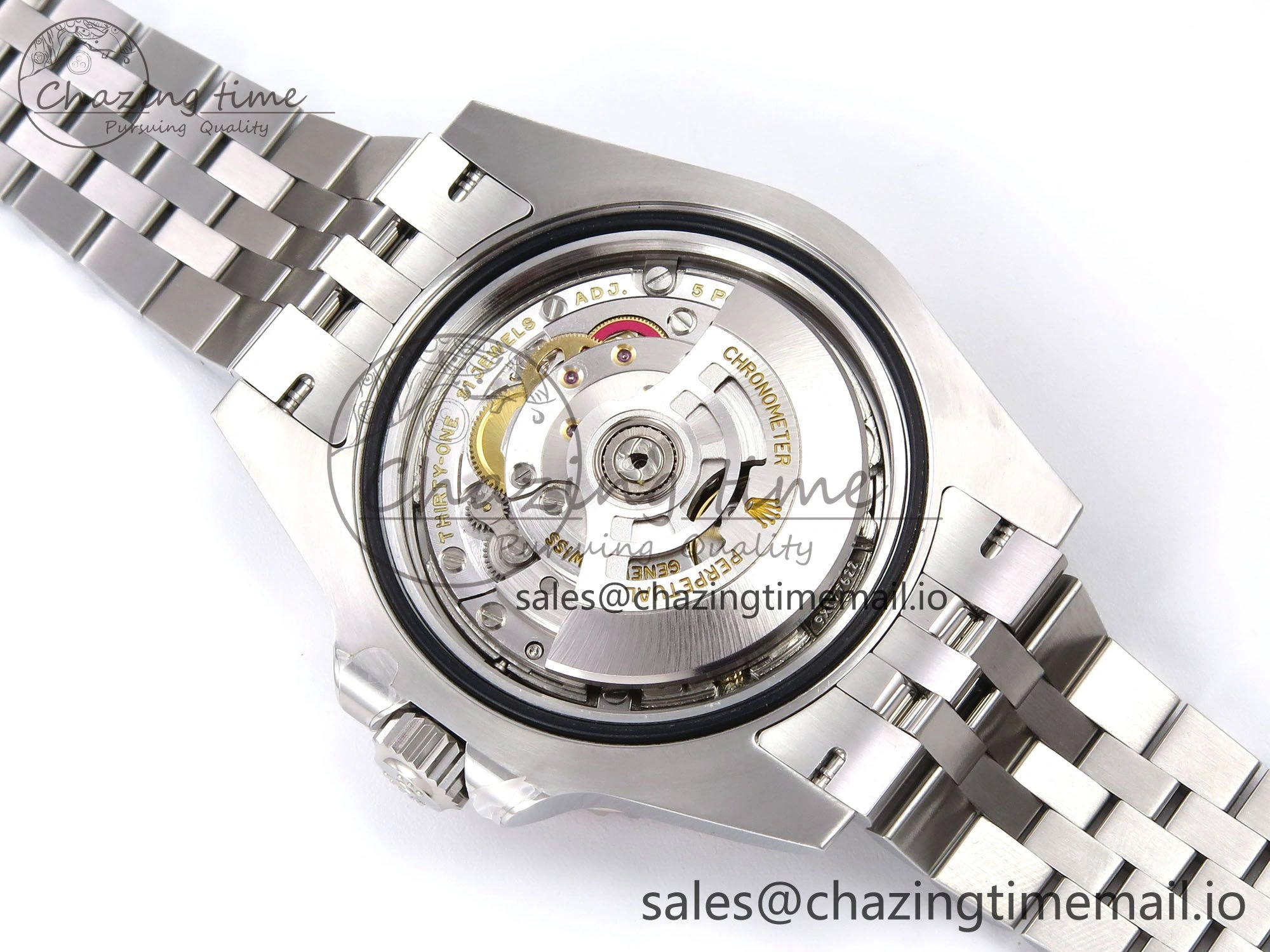 GMT-Master II 126710 BLRO 904L THBF 1:1 Best Edition on Jubilee Bracelet SH3285 CHS