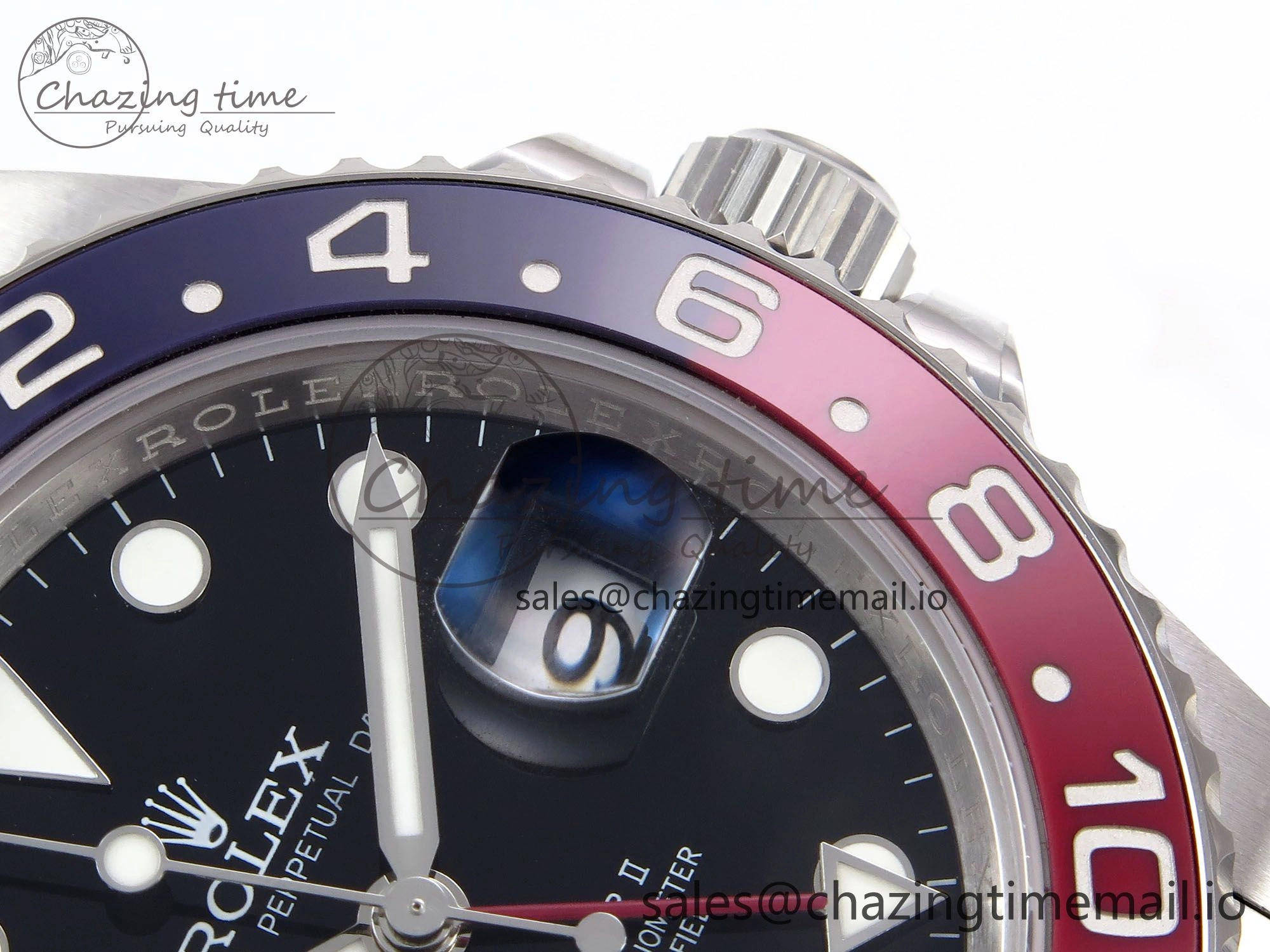 GMT-Master II 126710 BLRO 904L THBF 1:1 Best Edition on Oyster Bracelet SH3285 CHS