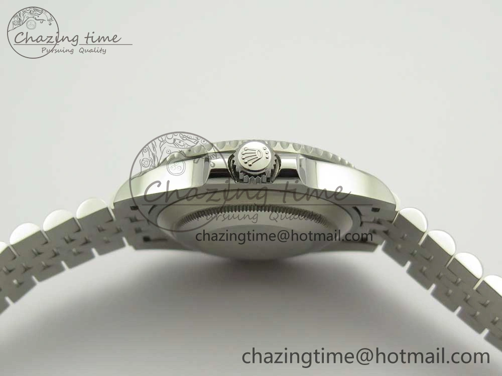 GMT-Master II 126710 BLRO BPF Black Green Ceramic Bezel SS Black Dial on SS Jubilee Bracelet A2836
