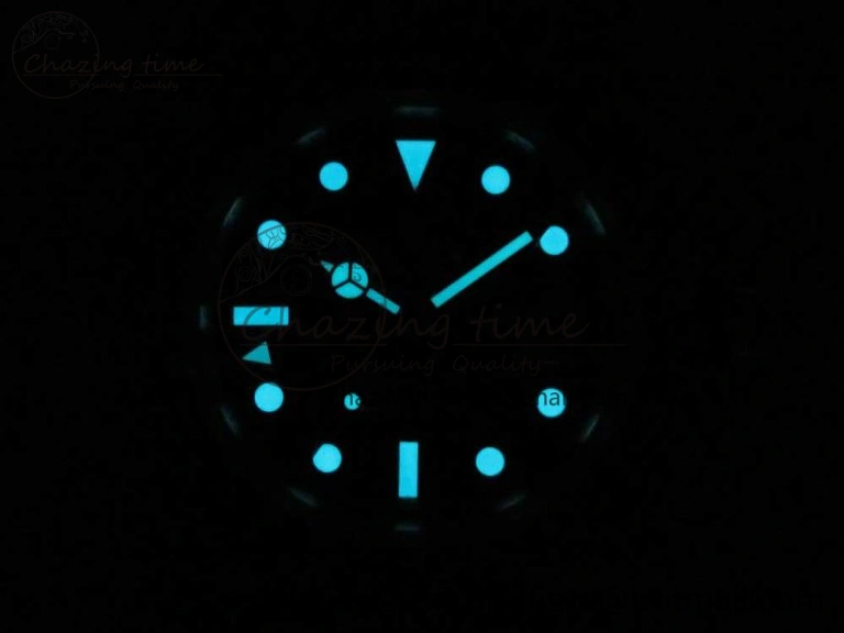 GMT-Master II 126710 BLRO BPF Black Green Ceramic Bezel SS Black Dial on SS Jubilee Bracelet A2836
