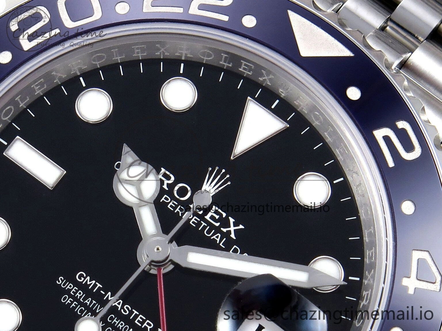 GMT-Master II 126710 BLRO Blue Red Ceramic ARF Best Edition on Jubilee Bracelet SH3285 V2