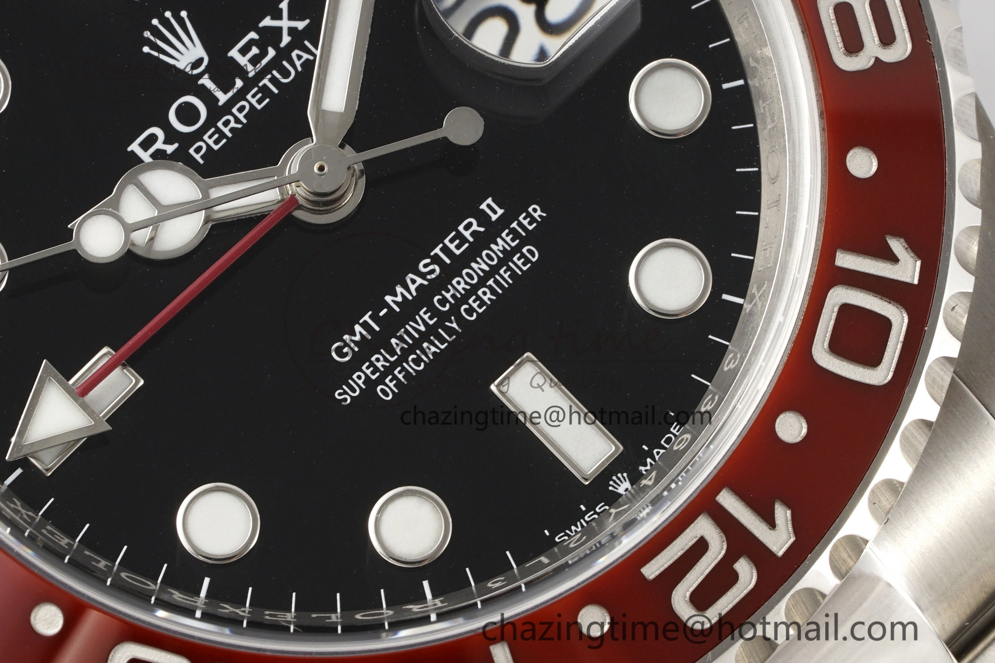 GMT-Master II 126710 BLRO Blue Red Ceramic Clean Factory Best Edition on Oyster Bracelet DD3285 CHS V3