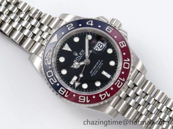 GMT-Master II 126710 BLRO Blue Red Ceramic QF 1:1 Best Edition on Jubilee Bracelet VR3285 CHS
