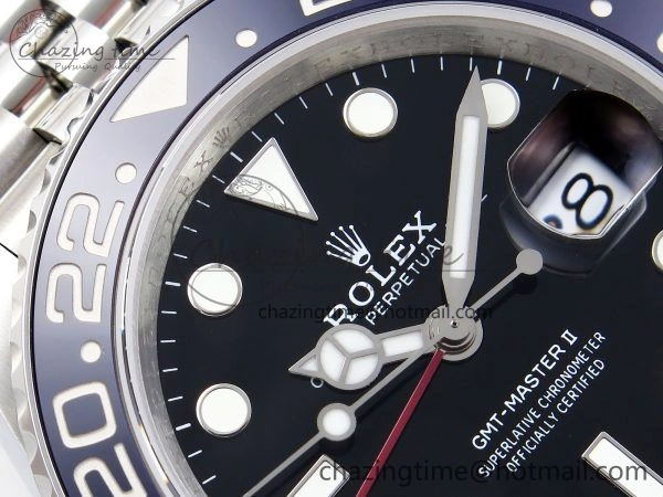 GMT-Master II 126710 BLRO Blue Red Ceramic QF 1:1 Best Edition on Jubilee Bracelet VR3285 CHS