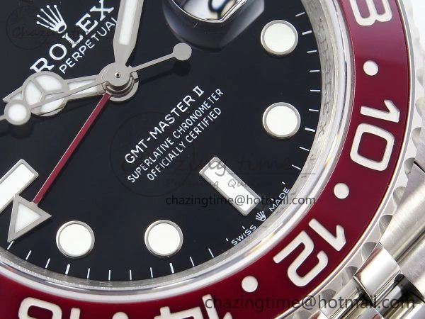 GMT-Master II 126710 BLRO Blue Red Ceramic QF 1:1 Best Edition on Jubilee Bracelet VR3285 CHS