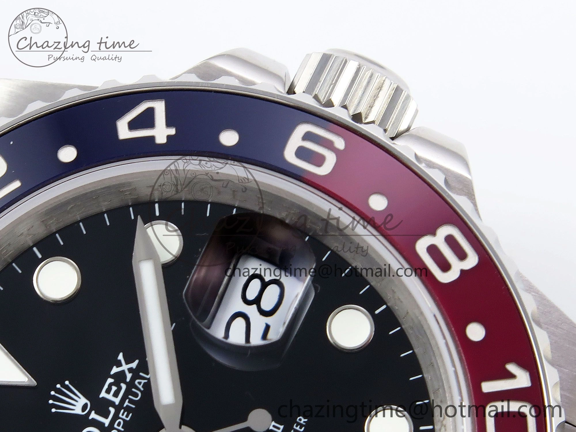 GMT-Master II 126710 BLRO Blue Red Ceramic QF 1:1 Best Edition on Jubilee Bracelet VR3285 CHS