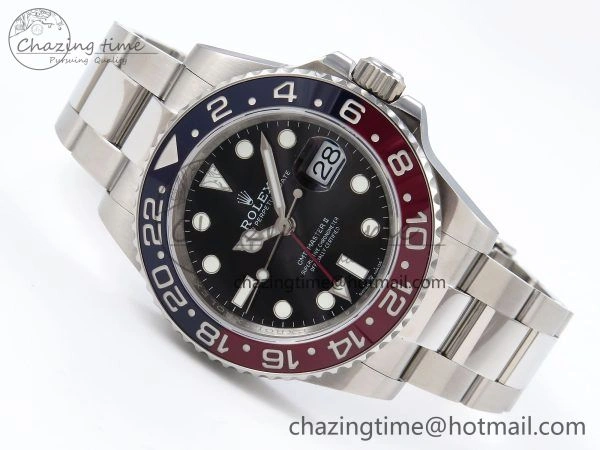 GMT-Master II 126710 BLRO Blue Red Ceramic QF 1:1 Best Edition on Oyster Bracelet VR3285 CHS