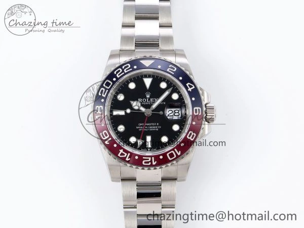 GMT-Master II 126710 BLRO Blue Red Ceramic QF 1:1 Best Edition on Oyster Bracelet VR3285 CHS