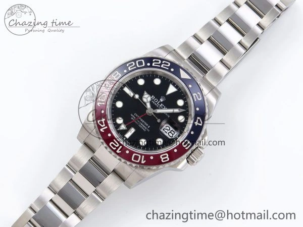 GMT-Master II 126710 BLRO Blue Red Ceramic QF 1:1 Best Edition on Oyster Bracelet VR3285 CHS