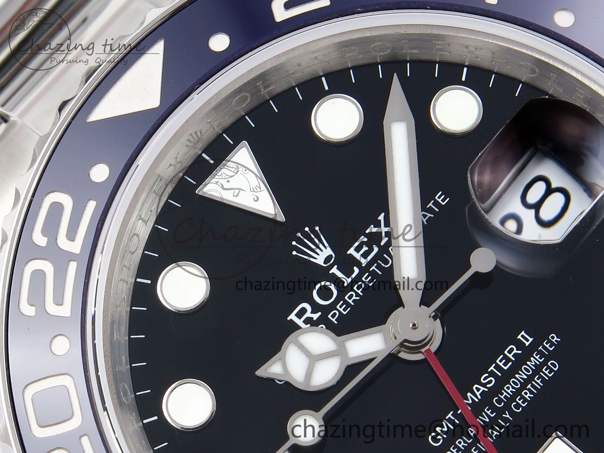 GMT-Master II 126710 BLRO Blue Red Ceramic QF 1:1 Best Edition on Oyster Bracelet VR3285 CHS