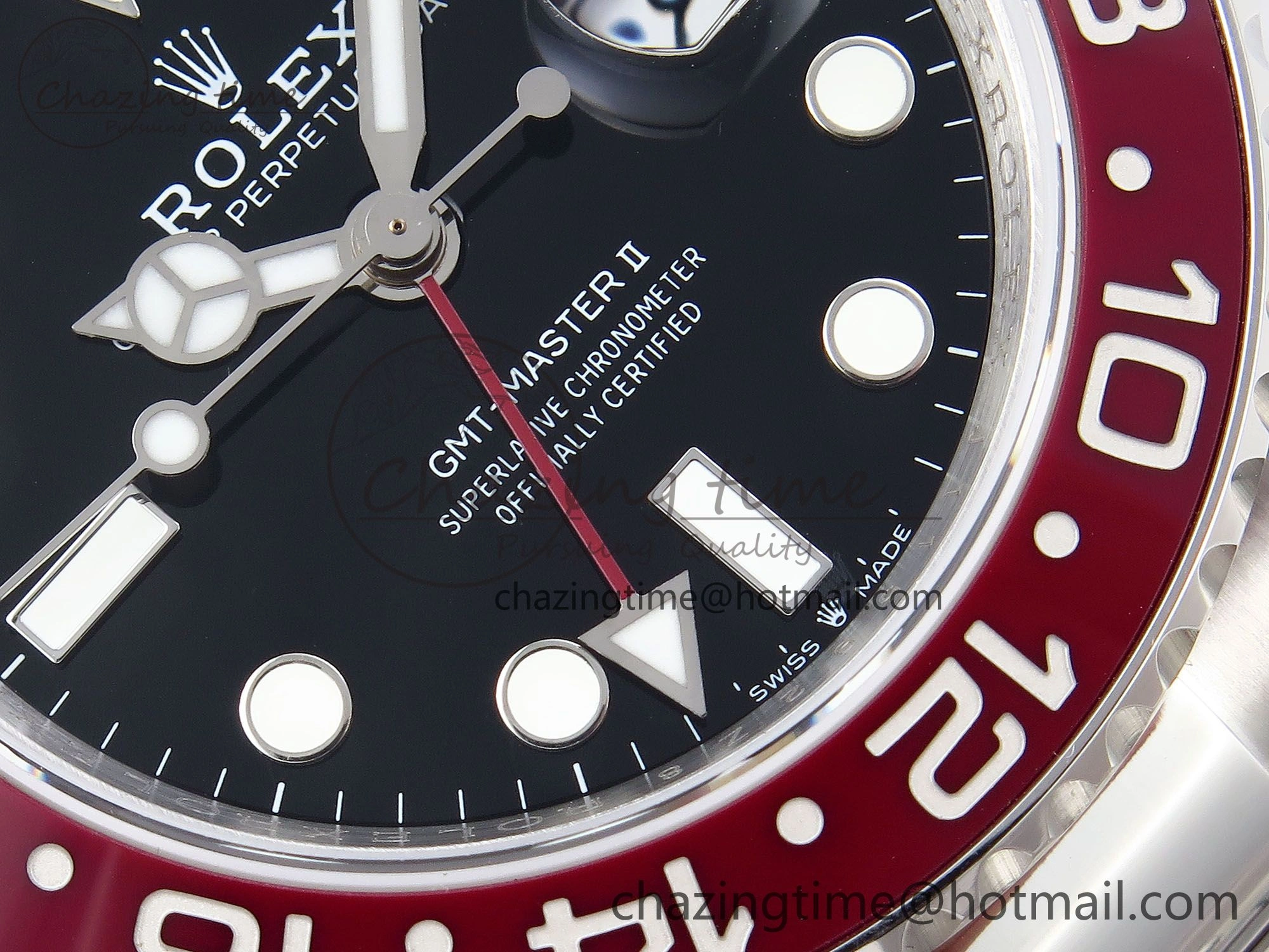 GMT-Master II 126710 BLRO Blue Red Ceramic QF 1:1 Best Edition on Oyster Bracelet VR3285 CHS