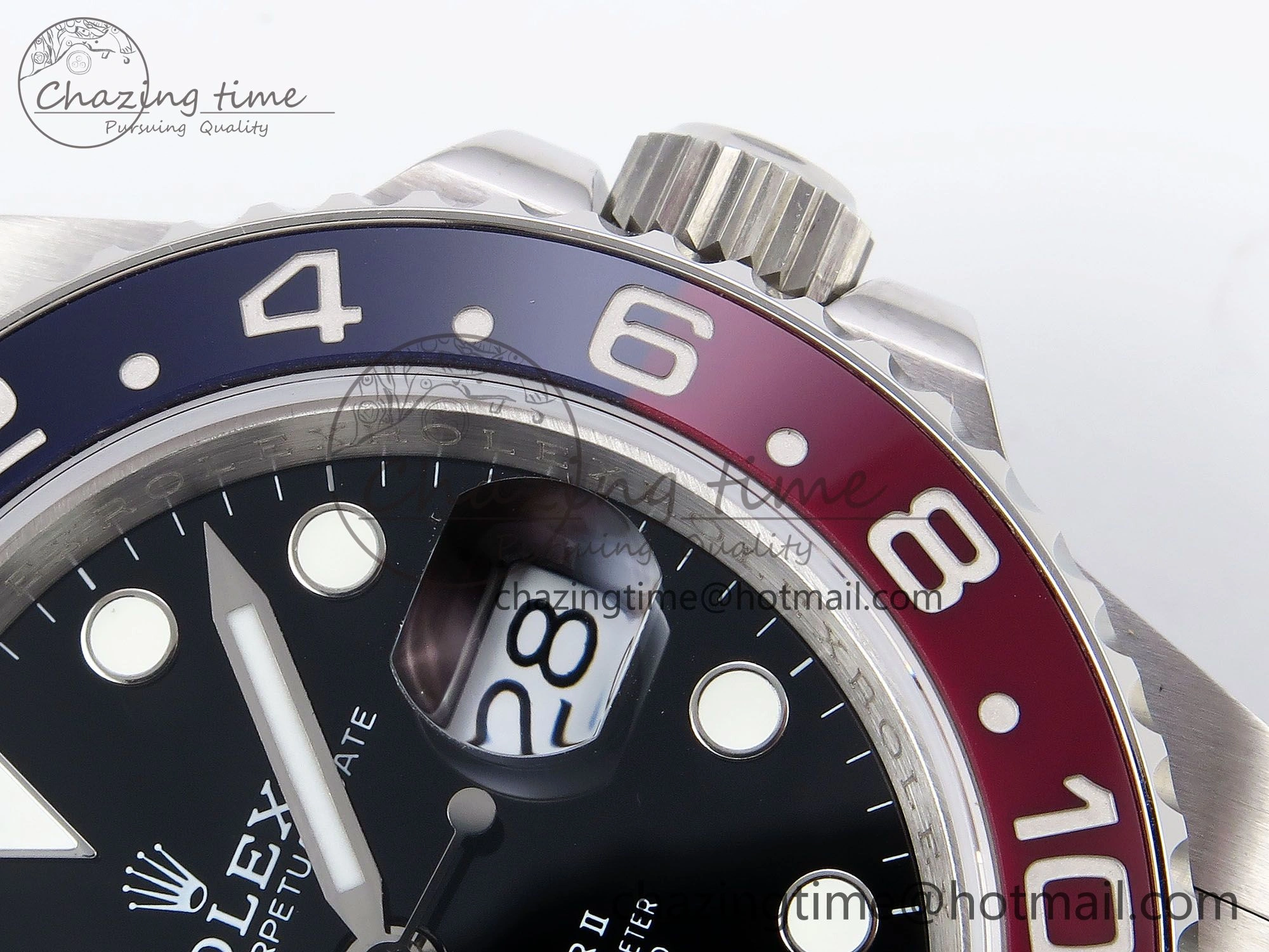 GMT-Master II 126710 BLRO Blue Red Ceramic QF 1:1 Best Edition on Oyster Bracelet VR3285 CHS