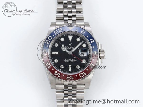 GMT Master II 126710 BLRO HGF 904L SS 1:1 Best Edition on Jubilee Bracelet VR3186 CHS