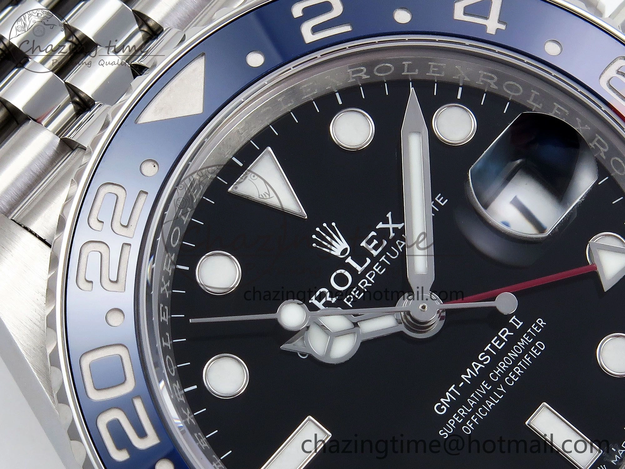 GMT Master II 126710 BLRO HGF 904L SS 1:1 Best Edition on Jubilee Bracelet VR3186 CHS