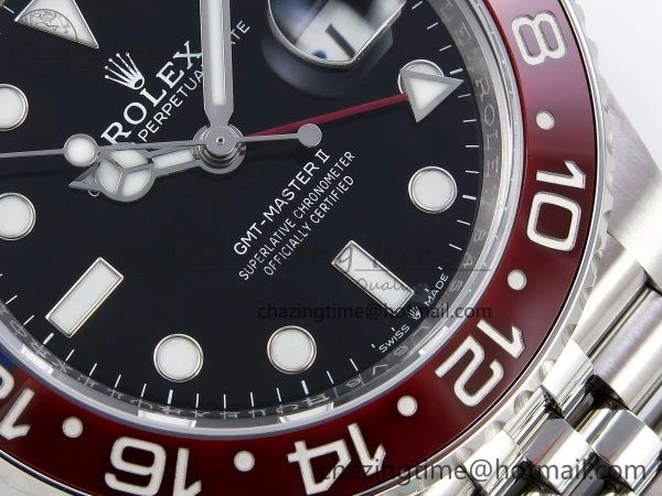GMT Master II 126710 BLRO HGF 904L SS 1:1 Best Edition on Jubilee Bracelet VR3186 CHS