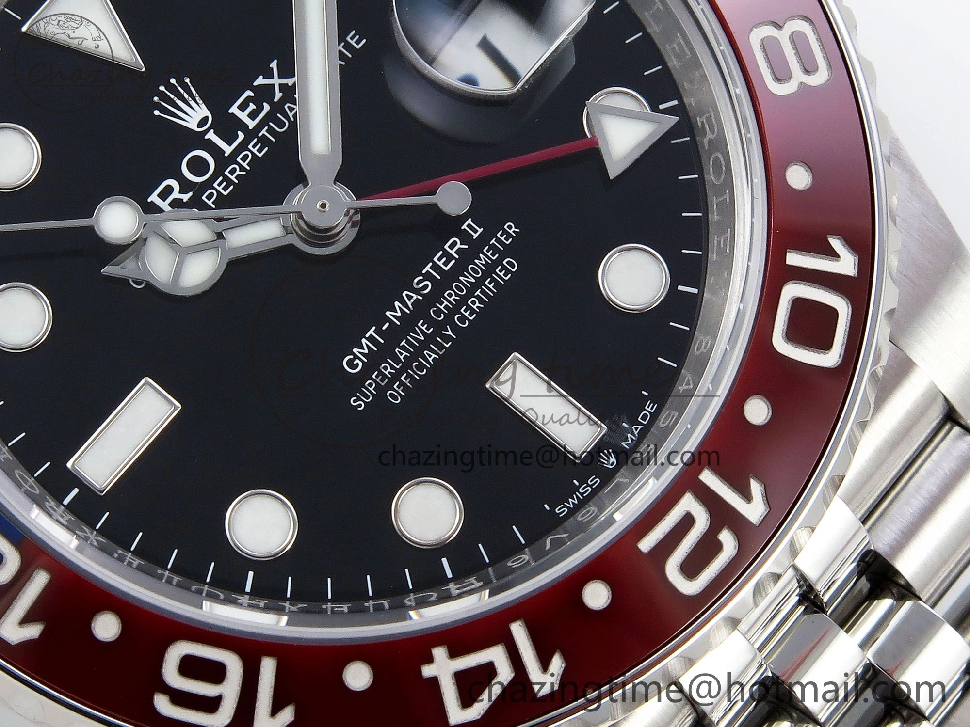 GMT Master II 126710 BLRO HGF 904L SS 1:1 Best Edition on Jubilee Bracelet VR3186 CHS