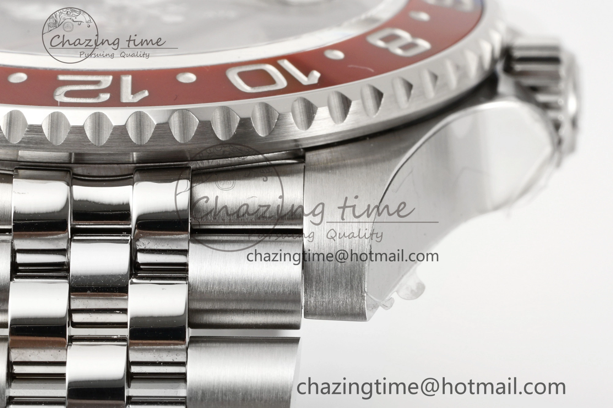 GMT Master II 126710 BLRO Pepsi 904L SS C+F 1:1 Best Edition Black Dial on Jubilee Bracelet SH3285 CHS