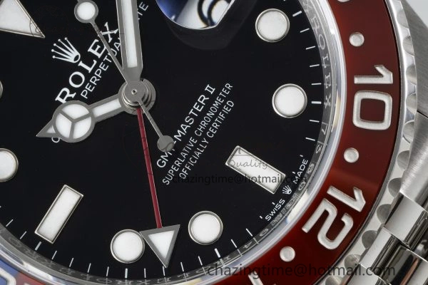 GMT Master II 126710 BLRO Pepsi 904L SS C+F 1:1 Best Edition Black Dial on Jubilee Bracelet VR3285 CHS
