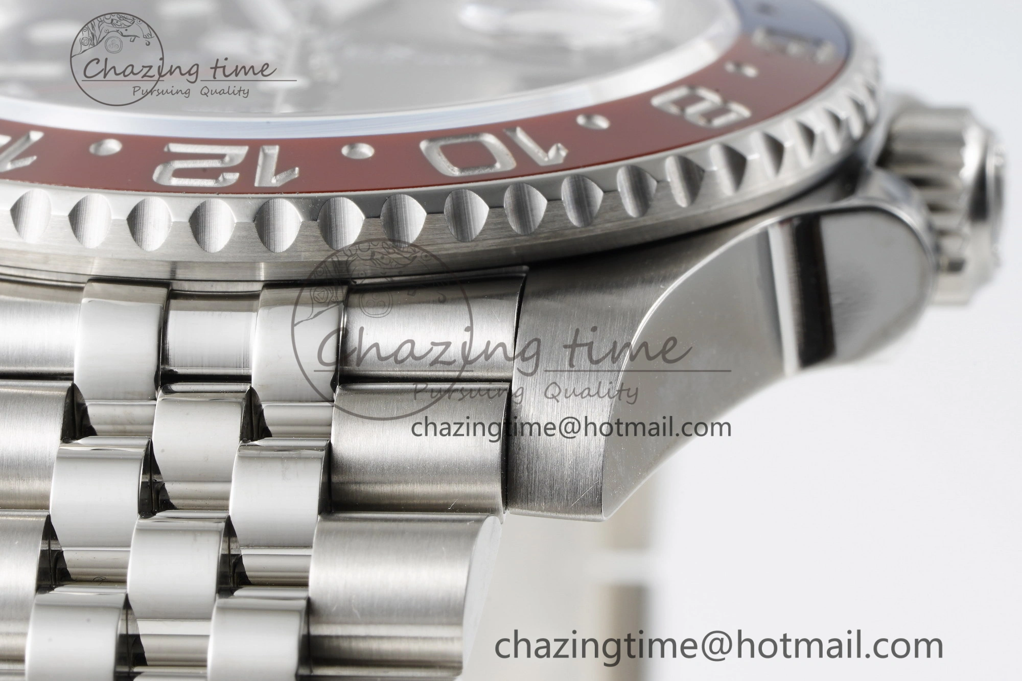 GMT Master II 126710 BLRO Pepsi 904L SS C+F 1:1 Best Edition Black Dial on Jubilee Bracelet VR3285 CHS