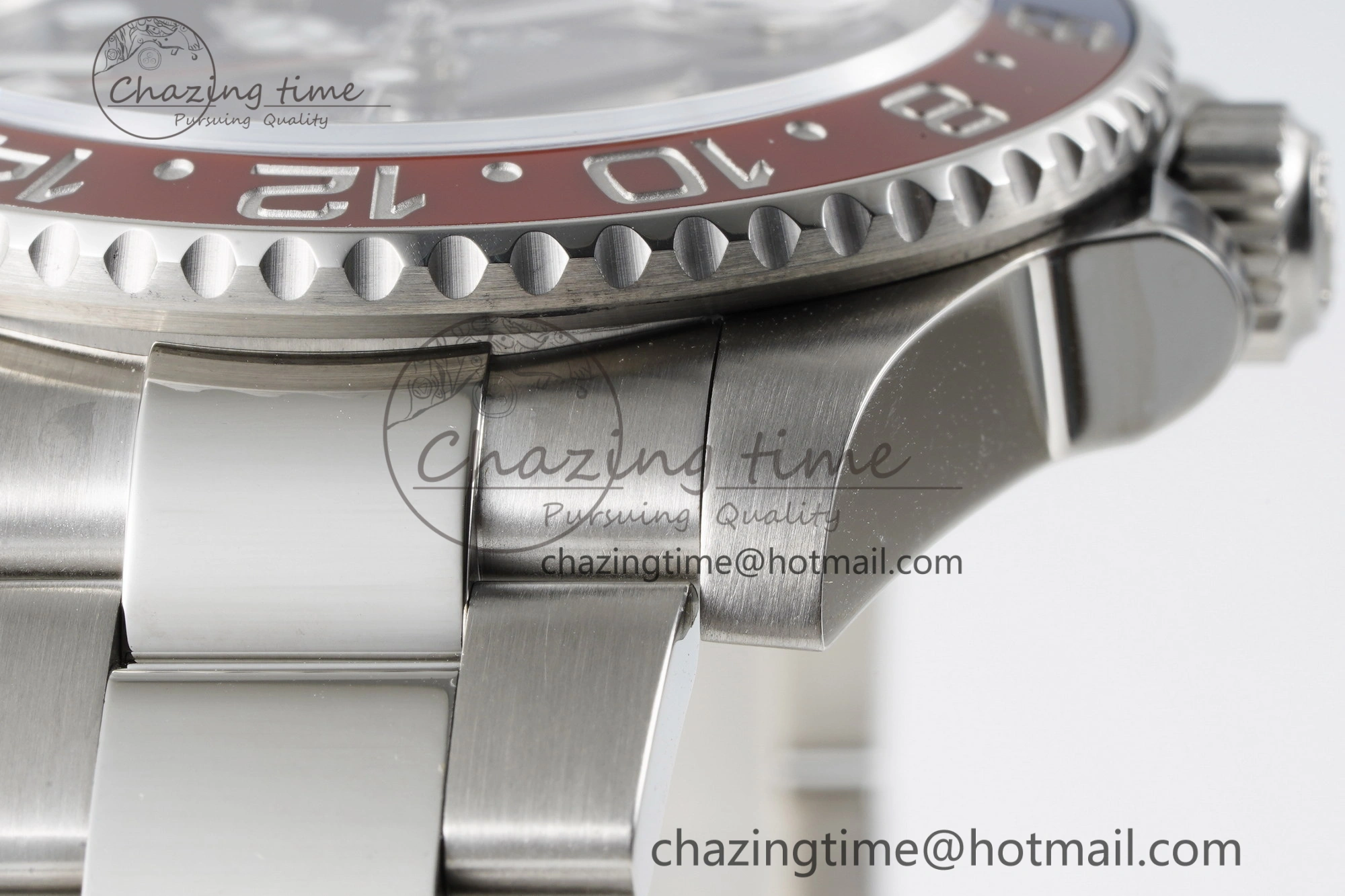 GMT Master II 126710 BLRO Pepsi 904L SS C+F 1:1 Best Edition Black Dial on Oyster Bracelet VR3285 CHS