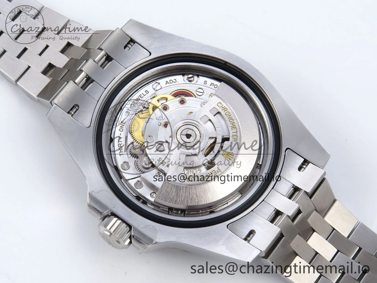 GMT Master II 126710 BLRO QF+ 1:1 Best Edition 904L Steel Black Dial Red Blue Bezel on SS Bracelet SH3285