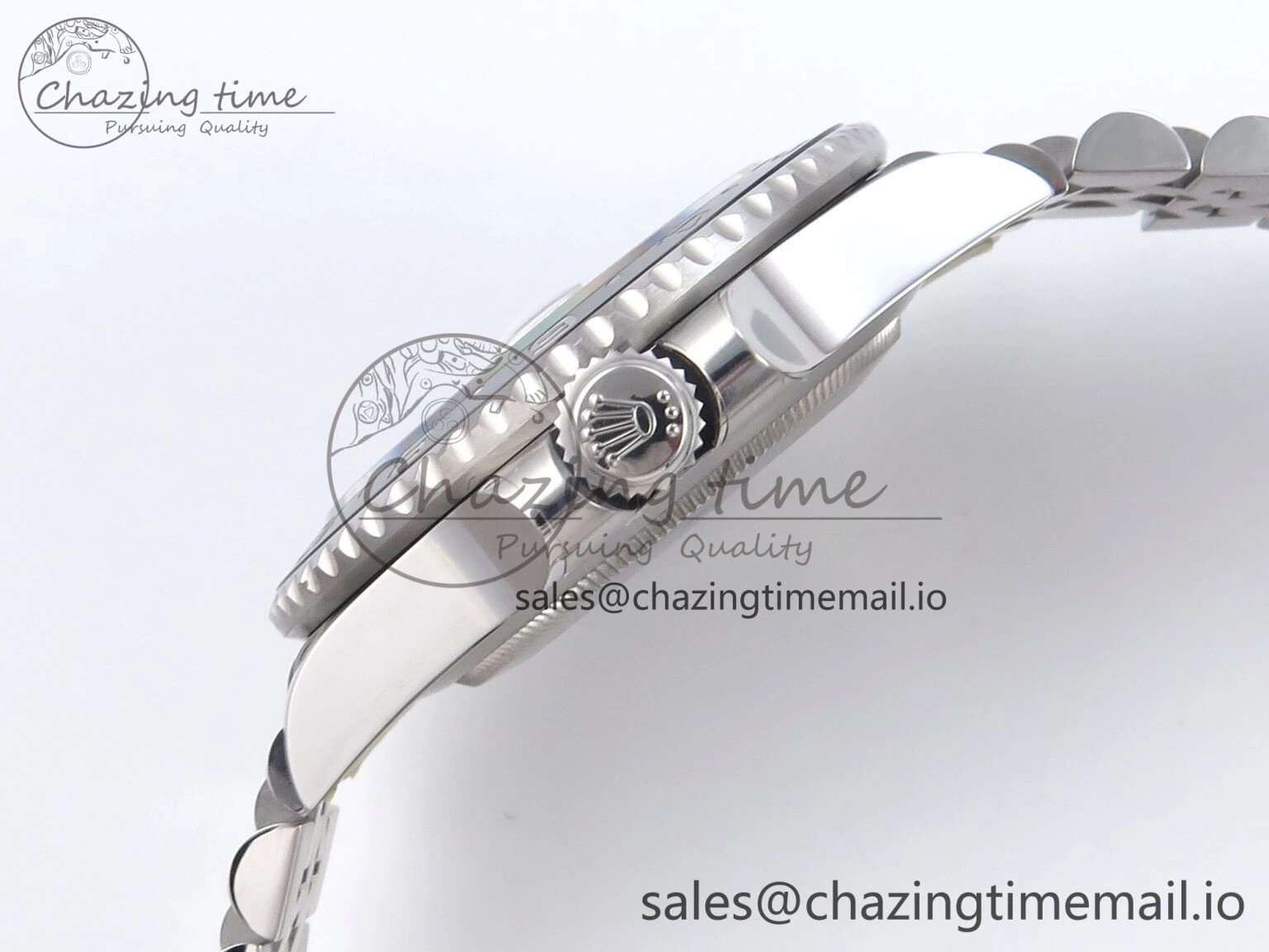 GMT Master II 126710 BLRO QF+ 1:1 Best Edition 904L Steel Black Dial Red Blue Bezel on SS Bracelet SH3285