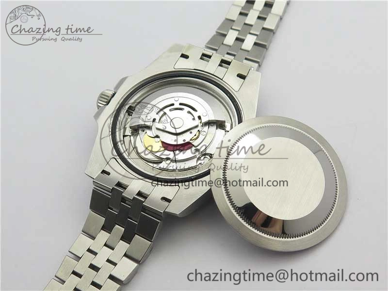 GMT Master II 126710 BLRO Real Ceramic 904L SS Noob 1:1 Best Edition on Bracelet A3285 (Correct Hand Stack)