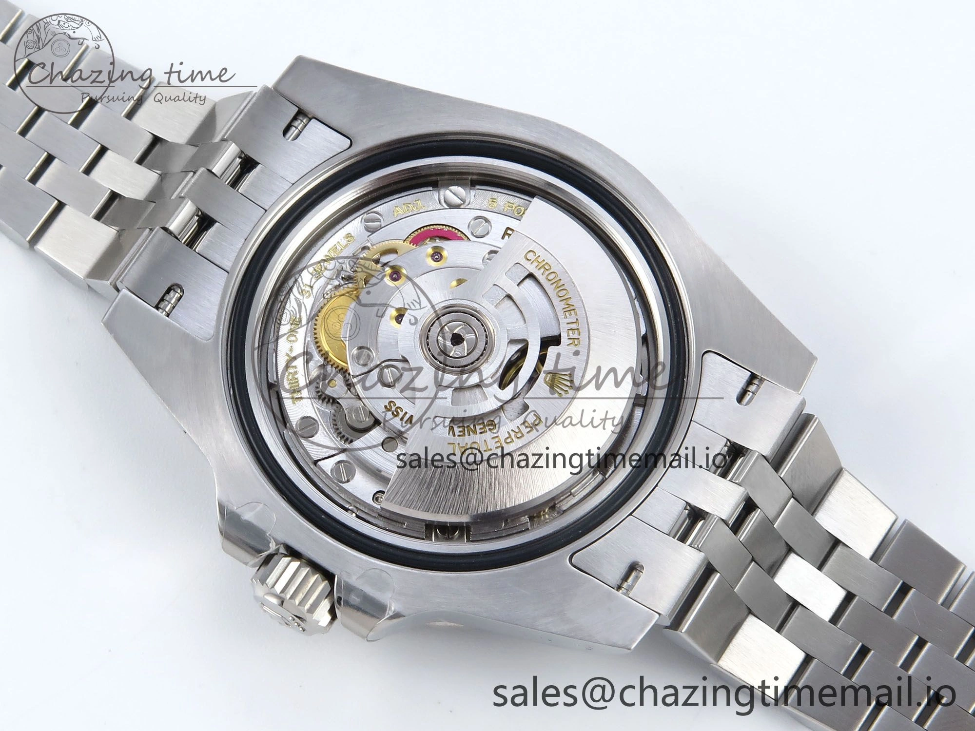 GMT-Master II 126710 BLRO Red Blue Ceramic 904L Steel EWE 1:1 Best Edition on Jubilee Strap EWE3285 V5