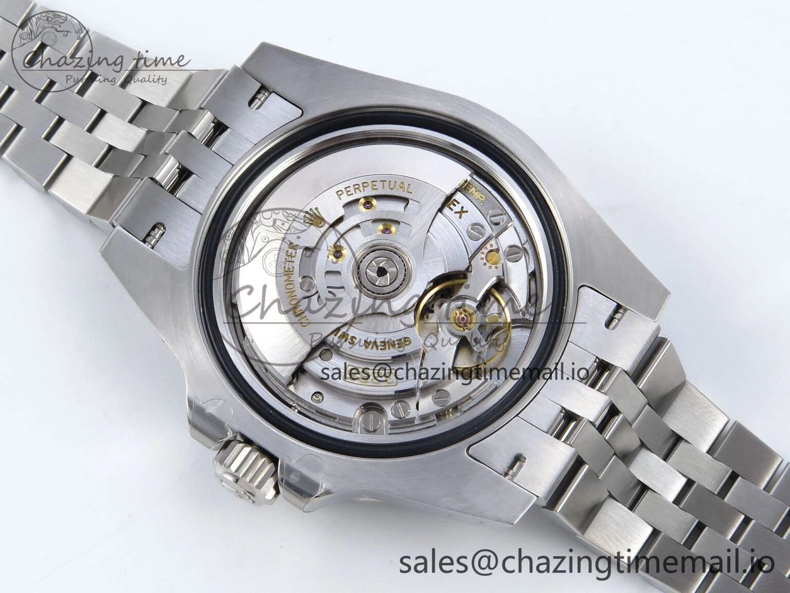 GMT-Master II 126710 BLRO Red Blue Ceramic 904L Steel EWE 1:1 Best Edition on Jubilee Strap EWE3285 V5