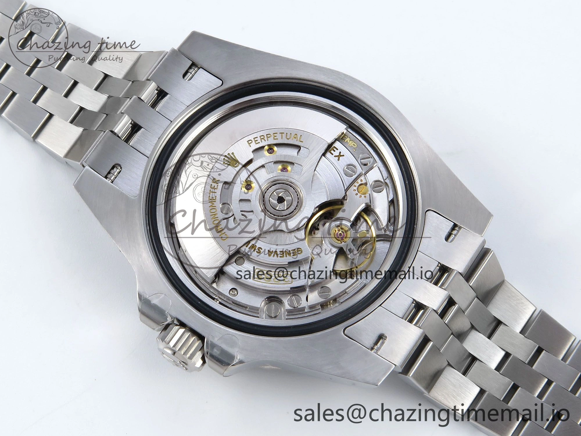 GMT-Master II 126710 BLRO Red Blue Ceramic 904L Steel EWE 1:1 Best Edition on Jubilee Strap EWE3285 V5