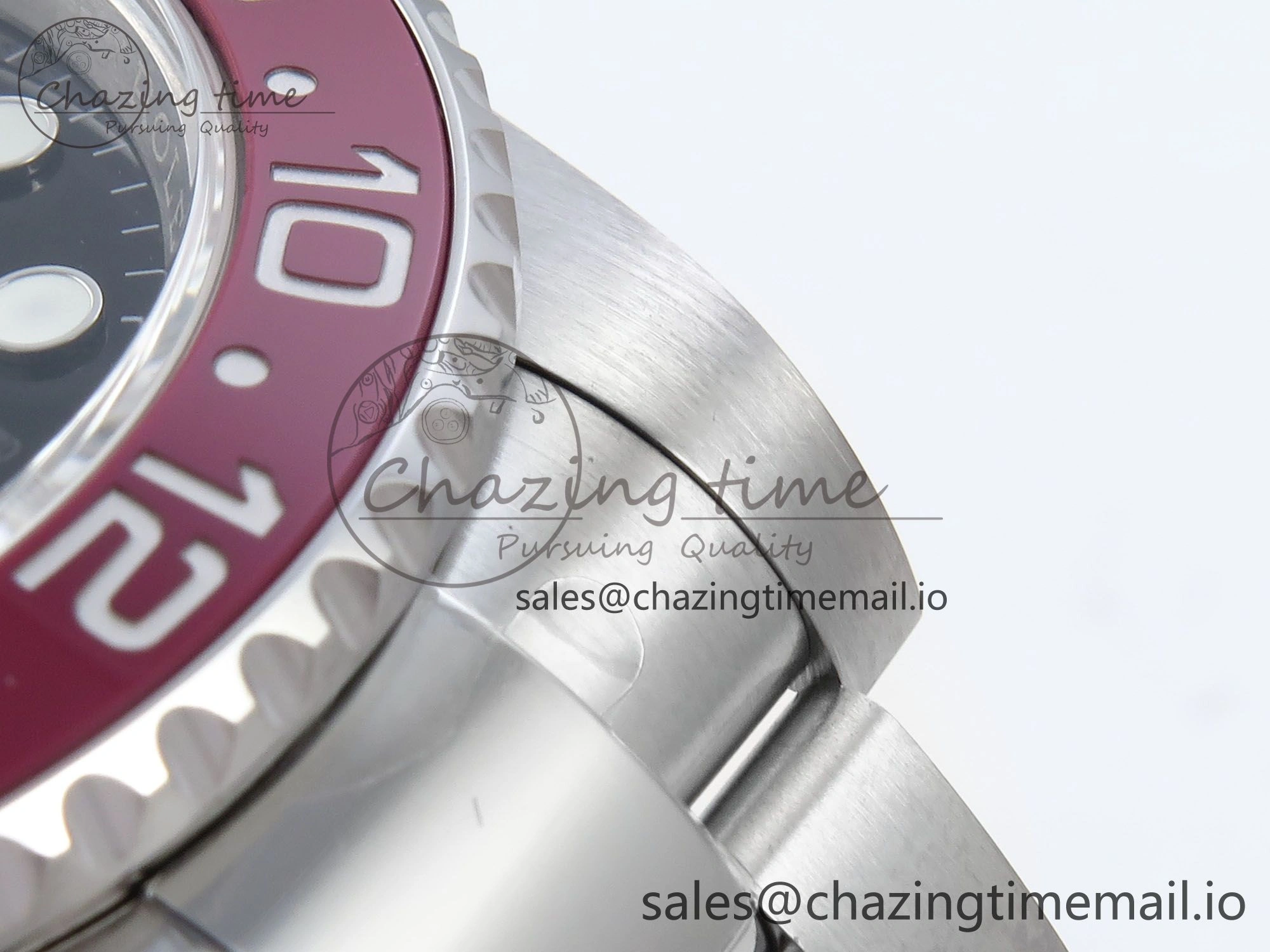 GMT-Master II 126710 BLRO Red Blue Ceramic 904L Steel EWE 1:1 Best Edition on Oyster Strap EWE3285 V5