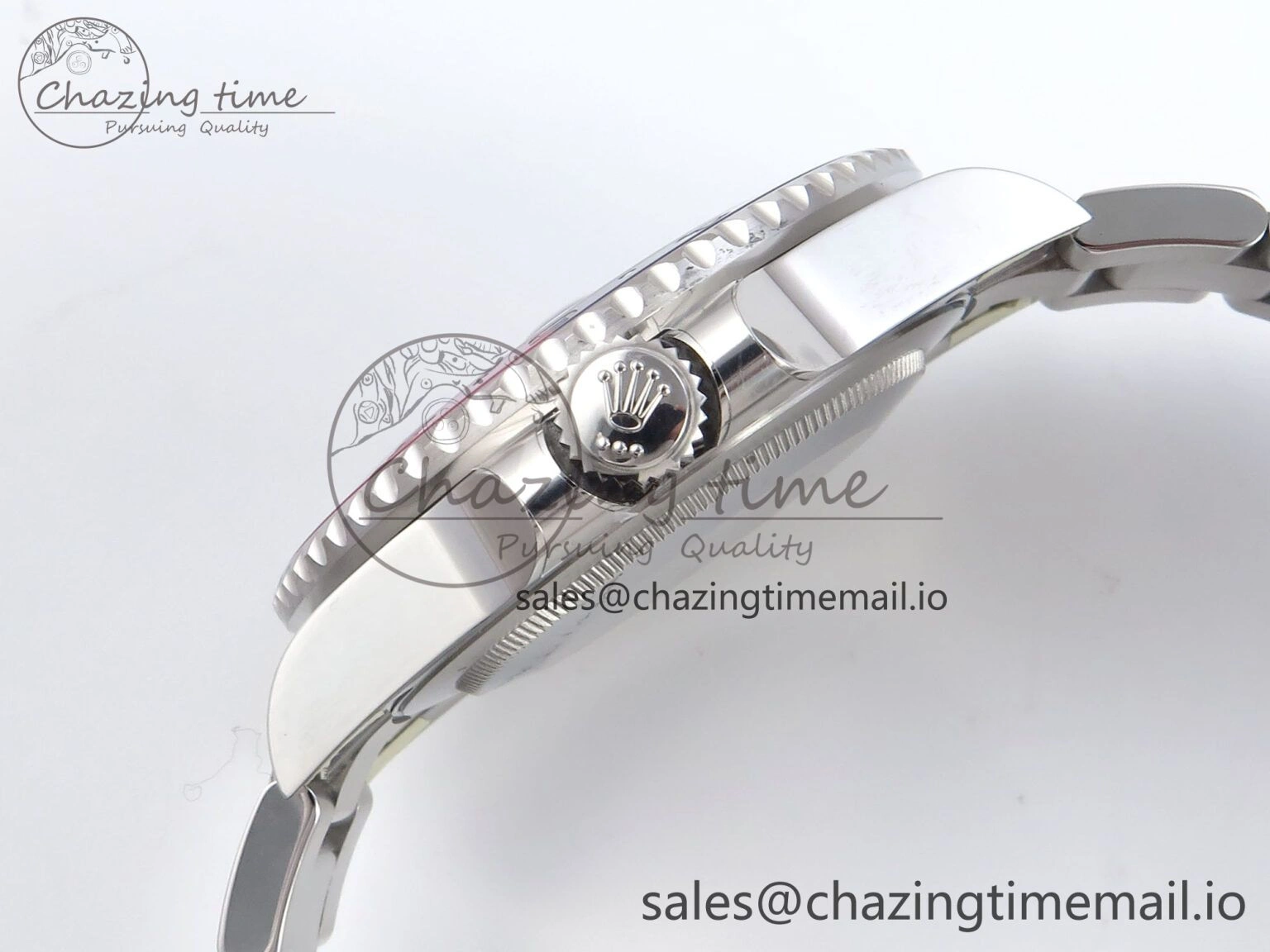 GMT-Master II 126710 BLRO Red Blue Ceramic 904L Steel EWE 1:1 Best Edition on Oyster Strap EWE3285 V5