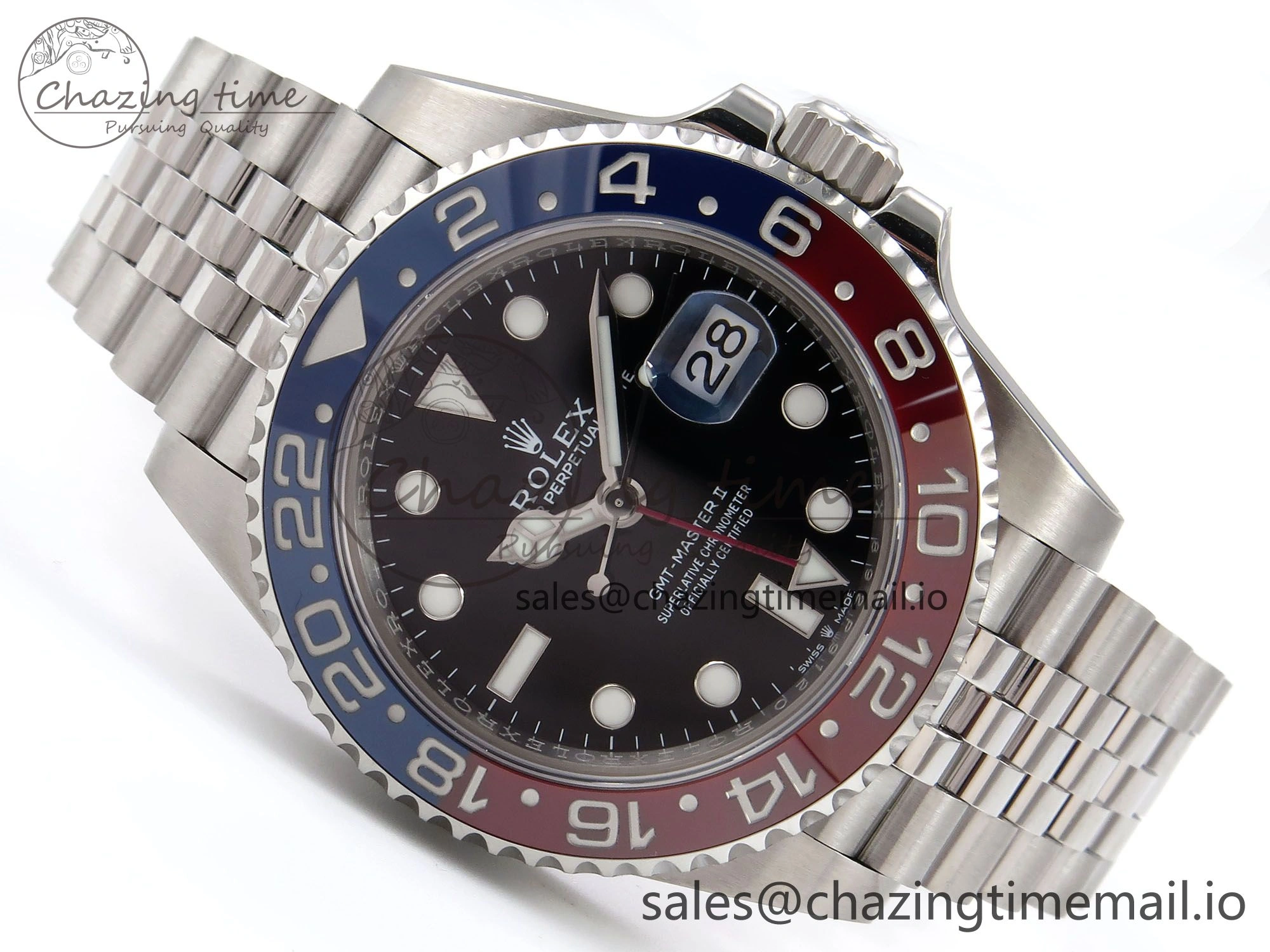 GMT-Master II 126710 BLRO ZF 1:1 Best Edition on Jubilee Bracelet SH3285