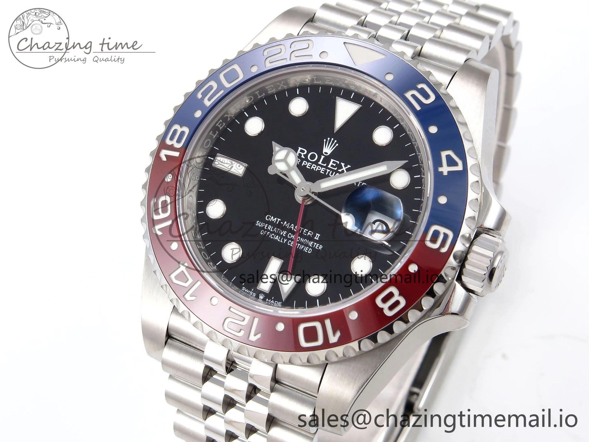 GMT-Master II 126710 BLRO ZF 1:1 Best Edition on Jubilee Bracelet SH3285