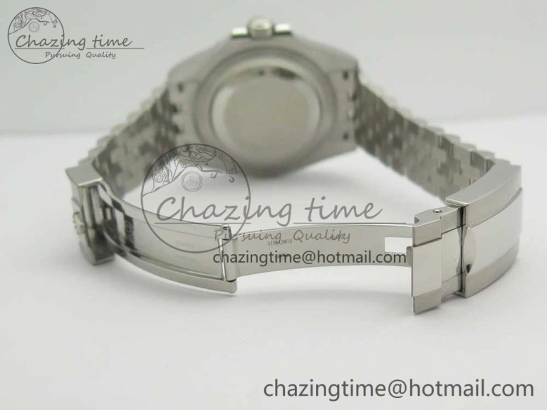GMT-Master II 126710 BPF BLNR Black Blue Ceramic Maker Best Edition on SS Jubilee Bracelet A2836