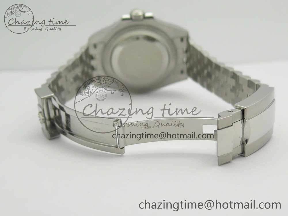 GMT-Master II 126710 BPF BLNR Black Blue Ceramic Maker Best Edition on SS Jubilee Bracelet A2836
