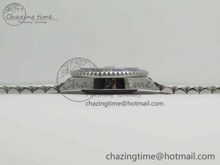 GMT-Master II 126710 BPF BLNR Black Blue Ceramic Maker Best Edition on SS Jubilee Bracelet A2836