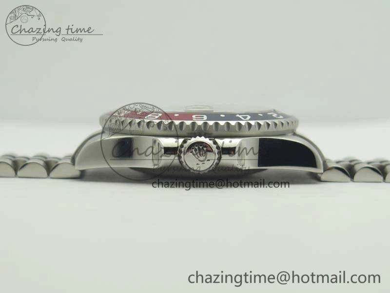 GMT-Master II 126710 BPF BLRO SS Black Dial On SS Jubilee Bracelet A2836