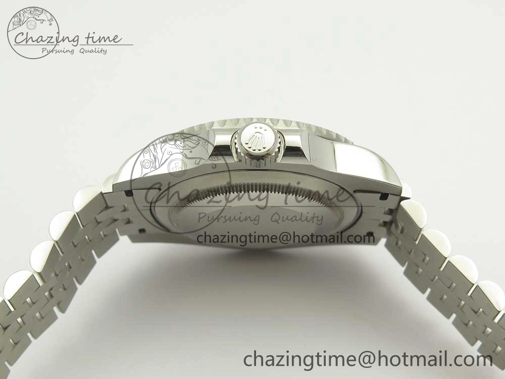 GMT-Master II 126710 Black Blue Ceramic Bezel 904L SS DJF Best Edition Black Dial on 904L Jubilee Bracelet A2836